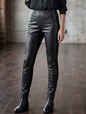 Danier Genuine Italian Leather Pants